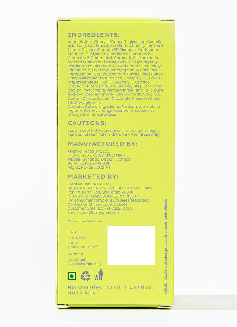 Barrier Repair Moisturizer with 2% Ceramide-Peptide Complex - 50 ml