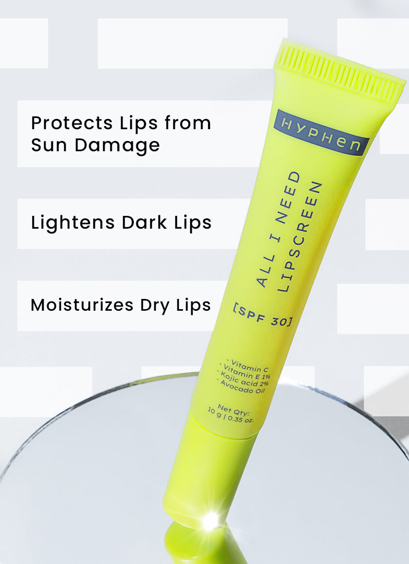 BRIGHTENING LIP BALM SPF30 - 2% KOJIC ACID, VITAMIN C & 1% VITAMIN E - 10G