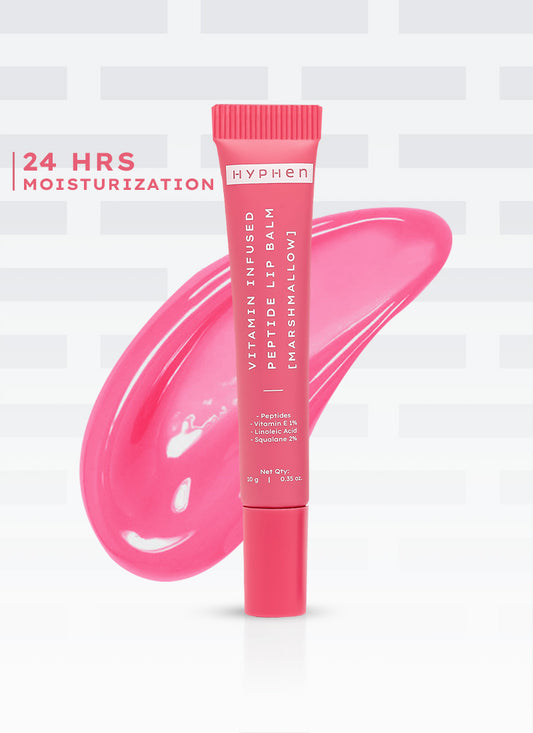 VIP MARSHMALLOW LIP BALM WITH 1% VIT E, 2% SQUALANE & PEPTIDES - 10G