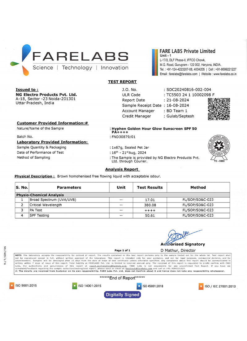 GOLDEN HOUR GLOW™ SCREEN SPF 50 PA++++
