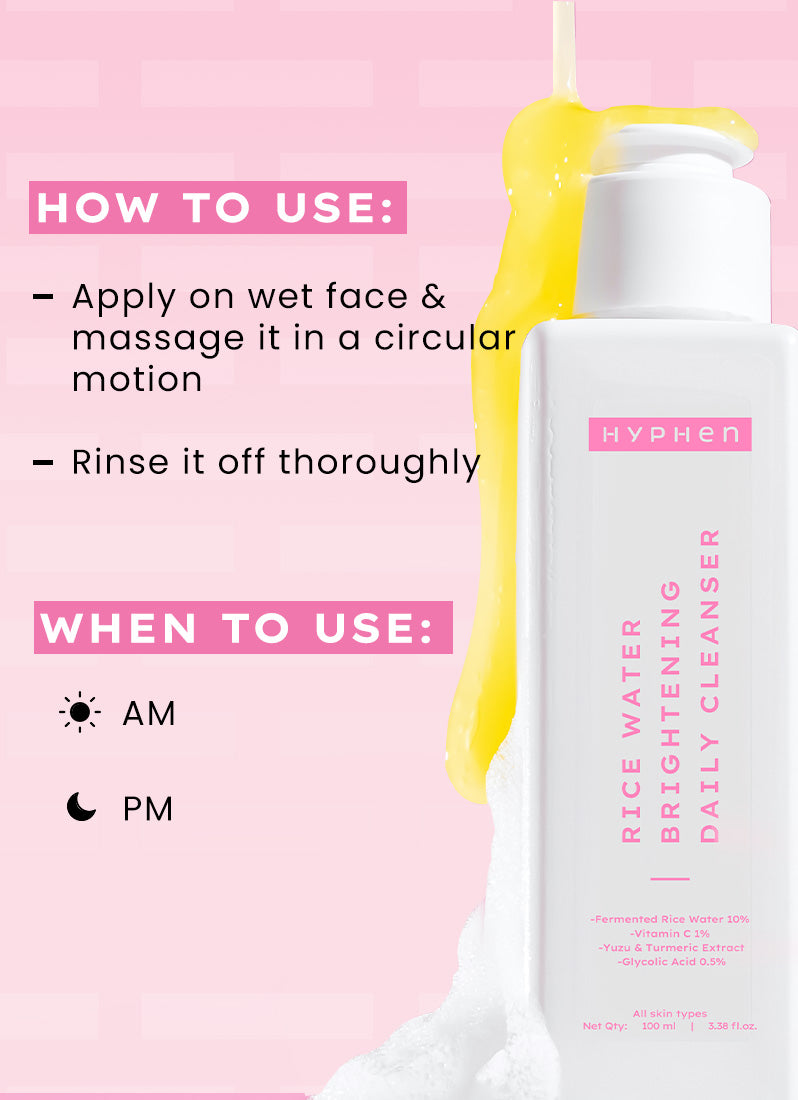 Rice Water Brightening Cleanser - 100 ml