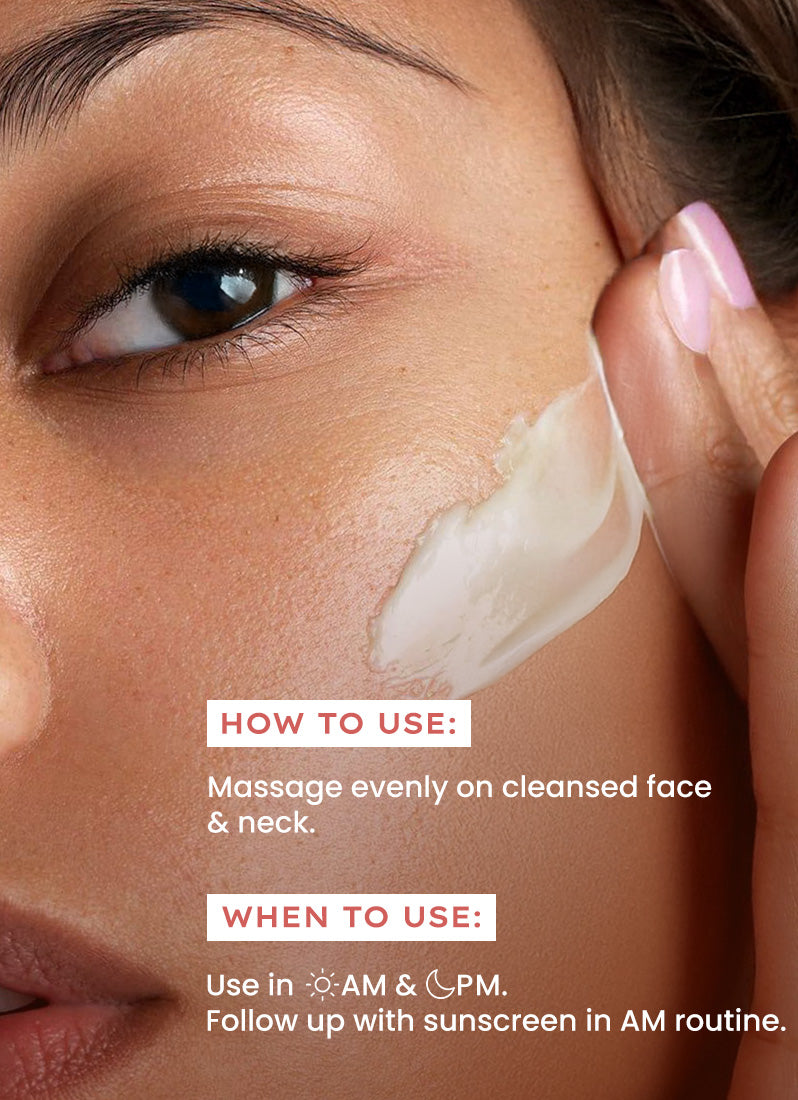 7% Ceramides-NMF Face Moisturizer Rich Pillow Cream - 50 ml