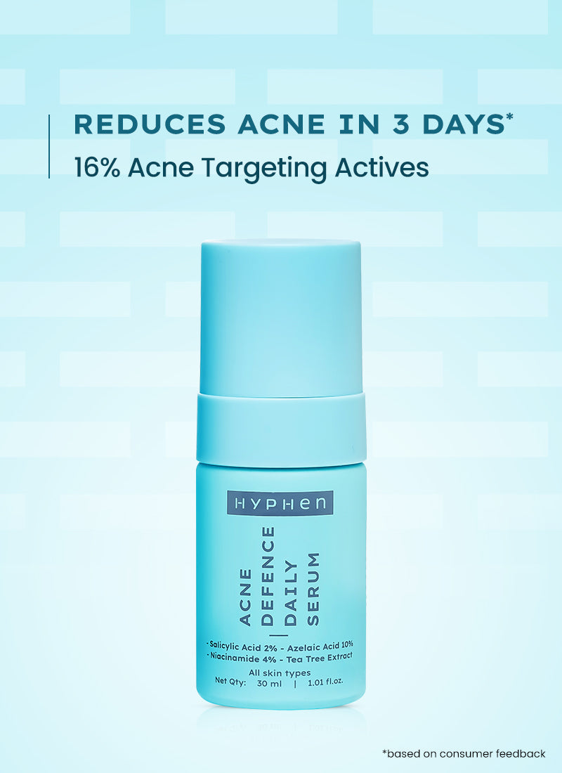 Acne Defence Daily Serum with 2% Salicylic Acid | Treats Active Acne, Prevents Breakouts - 30 ml