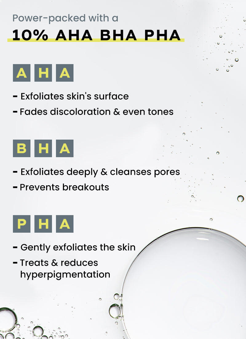 RESURFACING 10% AHA BHA PHA EXFOLIATOR WITH 20% PINEAPPLE EXTRACTS – HYPHEN