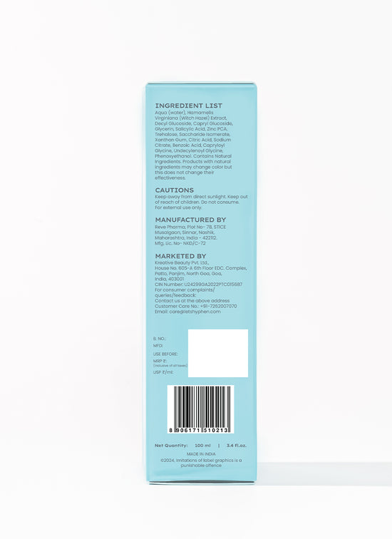 Hyphen Clarifying Acne Cleanser with 2% Salicylic Acid - certifications and product safety credentials