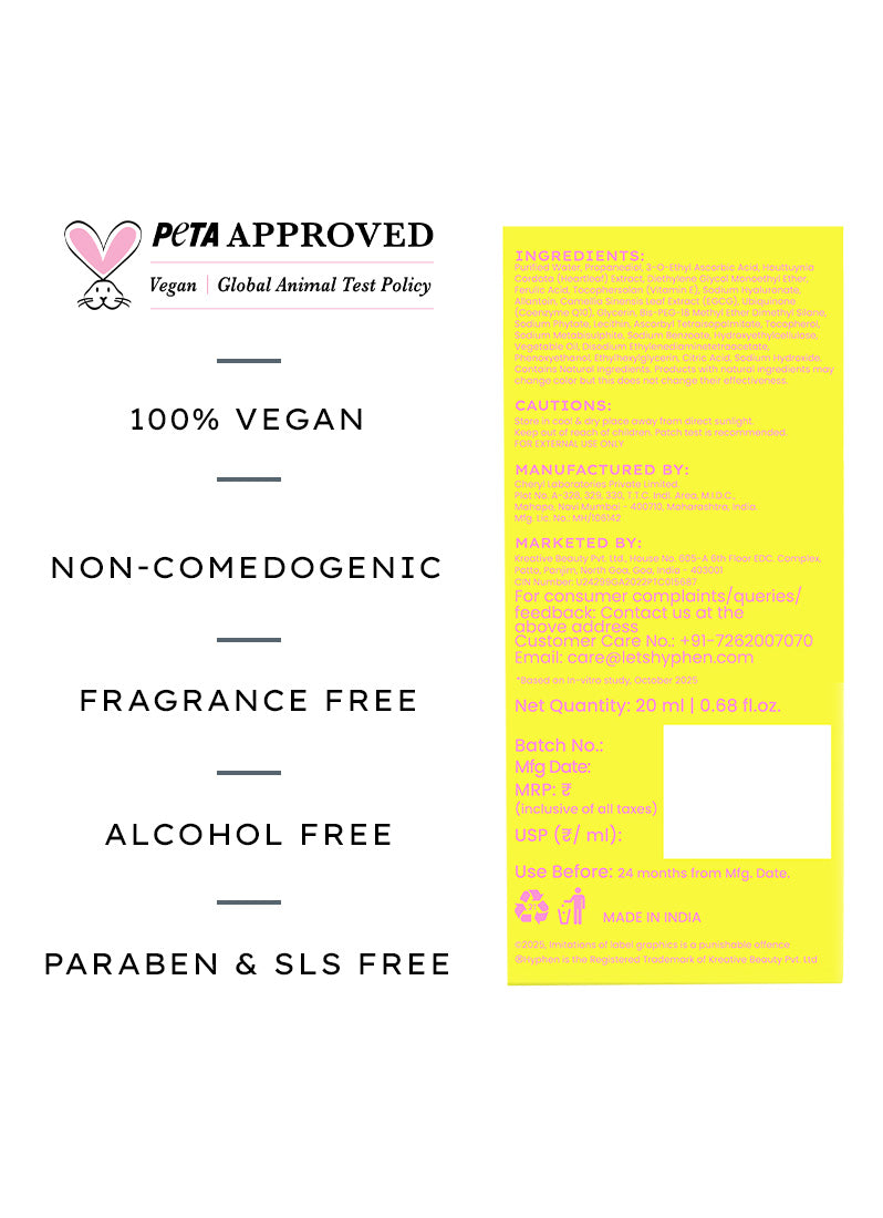 10% Vit C Serum with 1% Vit E & Ferulic Acid | Clinically Tested