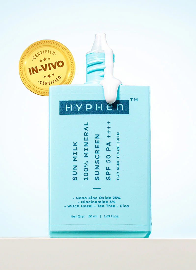 Sun milk 100% mineral sunscreen SPF 50 PA++++ | 50 ml