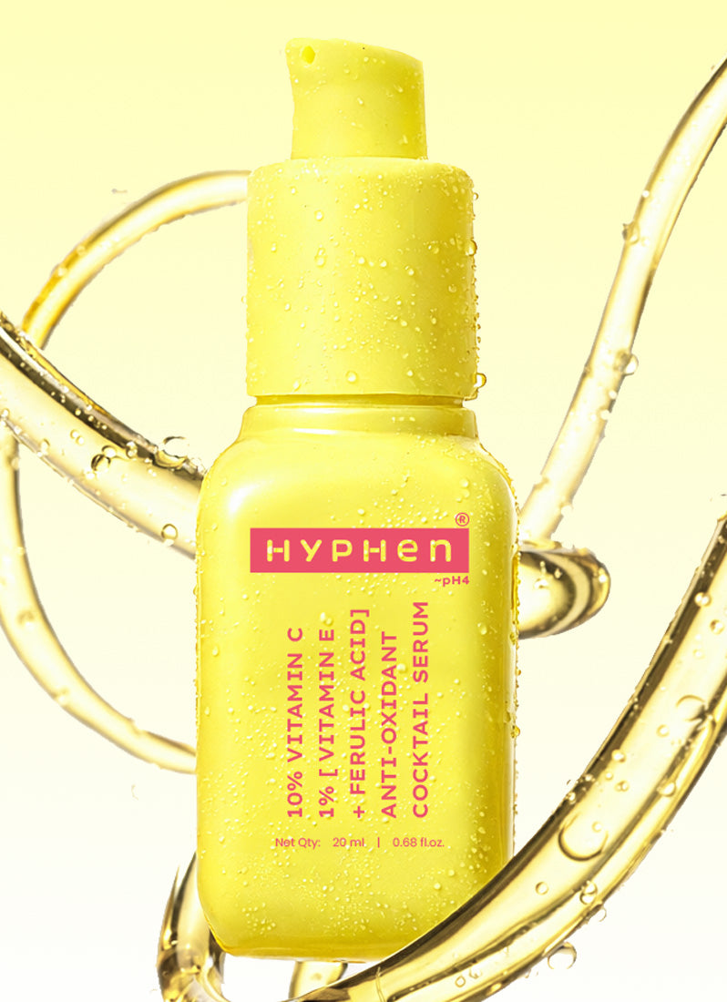 Hyphen 10% Vitamin C Serum with 1% [vitamin E + Ferulic Acid] - front pack shot