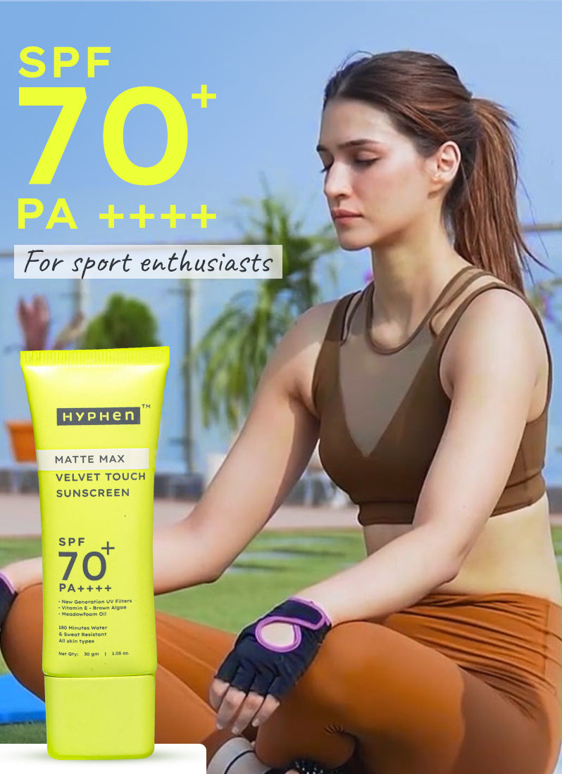 Matte Max Velvet Touch Sunscreen SPF 70+ PA++++