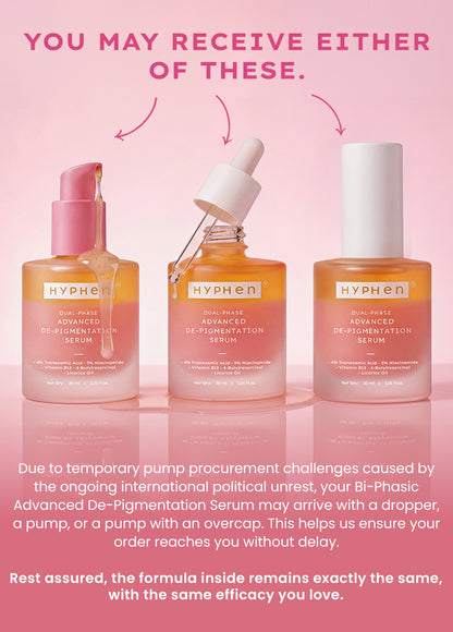 Dual Phase De-pigmentation Serum | 4% Tranexamic Acid- 30ml