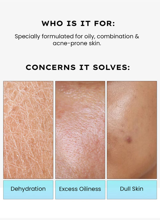 Hyphen Hydration Duo: 2% Cica Exosomes Hydra Balance Oil - Free Moisturizer & Rice Water Brightening Cleanser - product de...