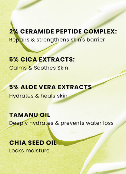 Barrier Repair Moisturizer with 2% Ceramide-Peptide Complex - 100ml