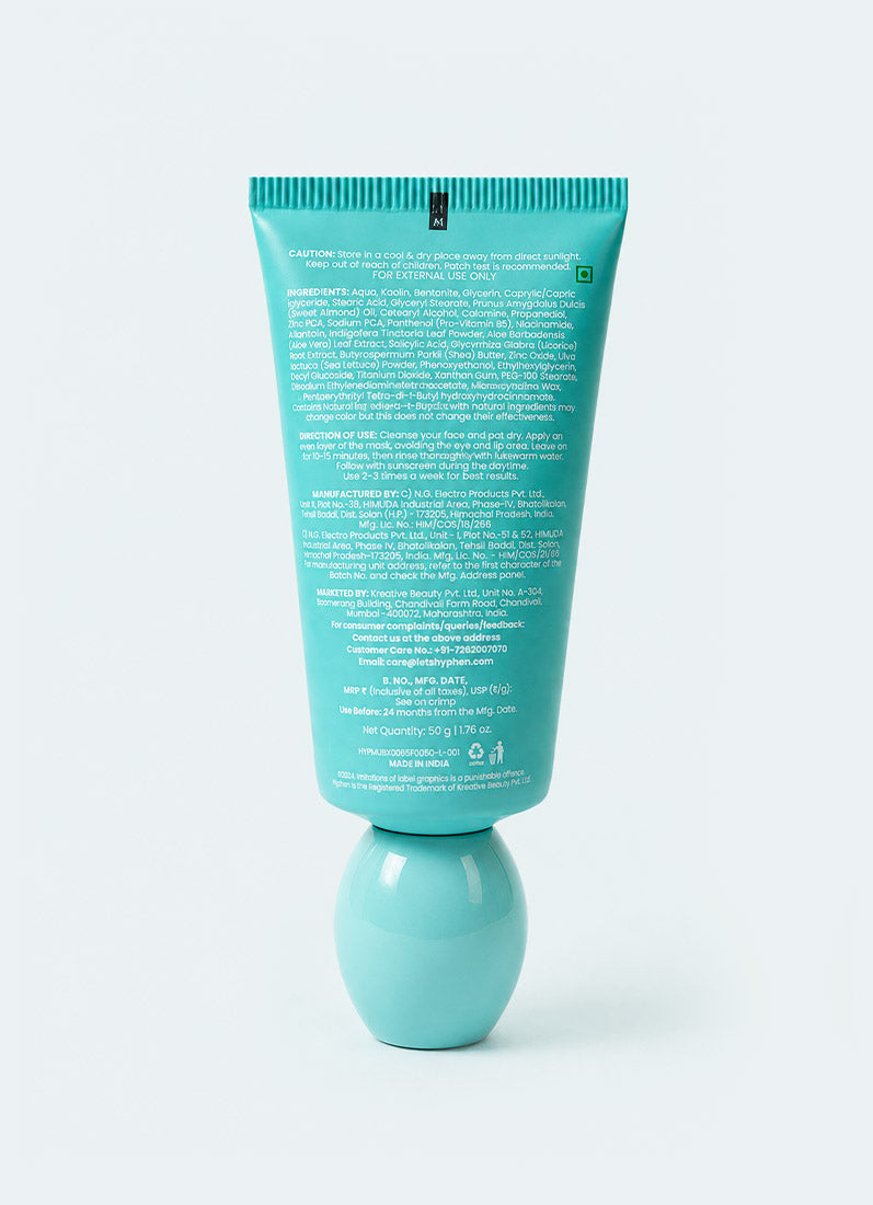 Triple Clay Pore Detox & Brightening Face Mask - 50 gm
