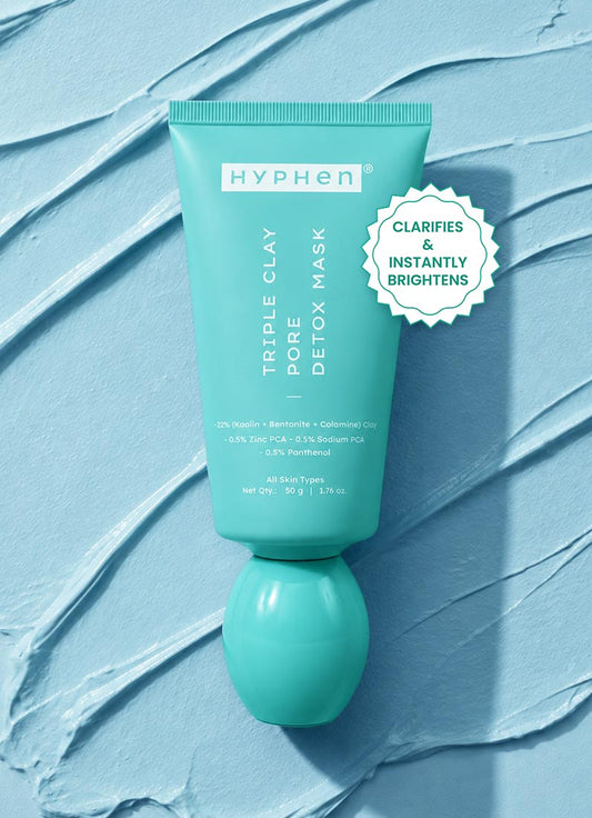 Triple Clay Brightening Face Mask - 50gm