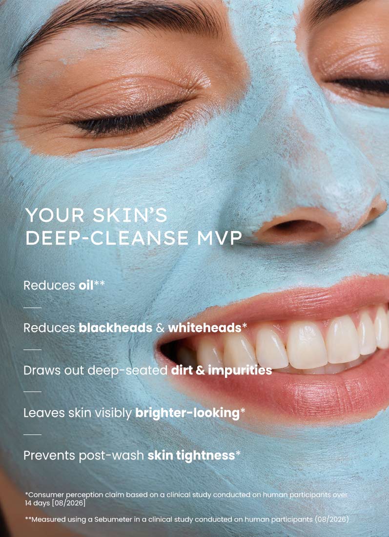 Triple Clay Pore Detox & Brightening Face Mask - 50 gm