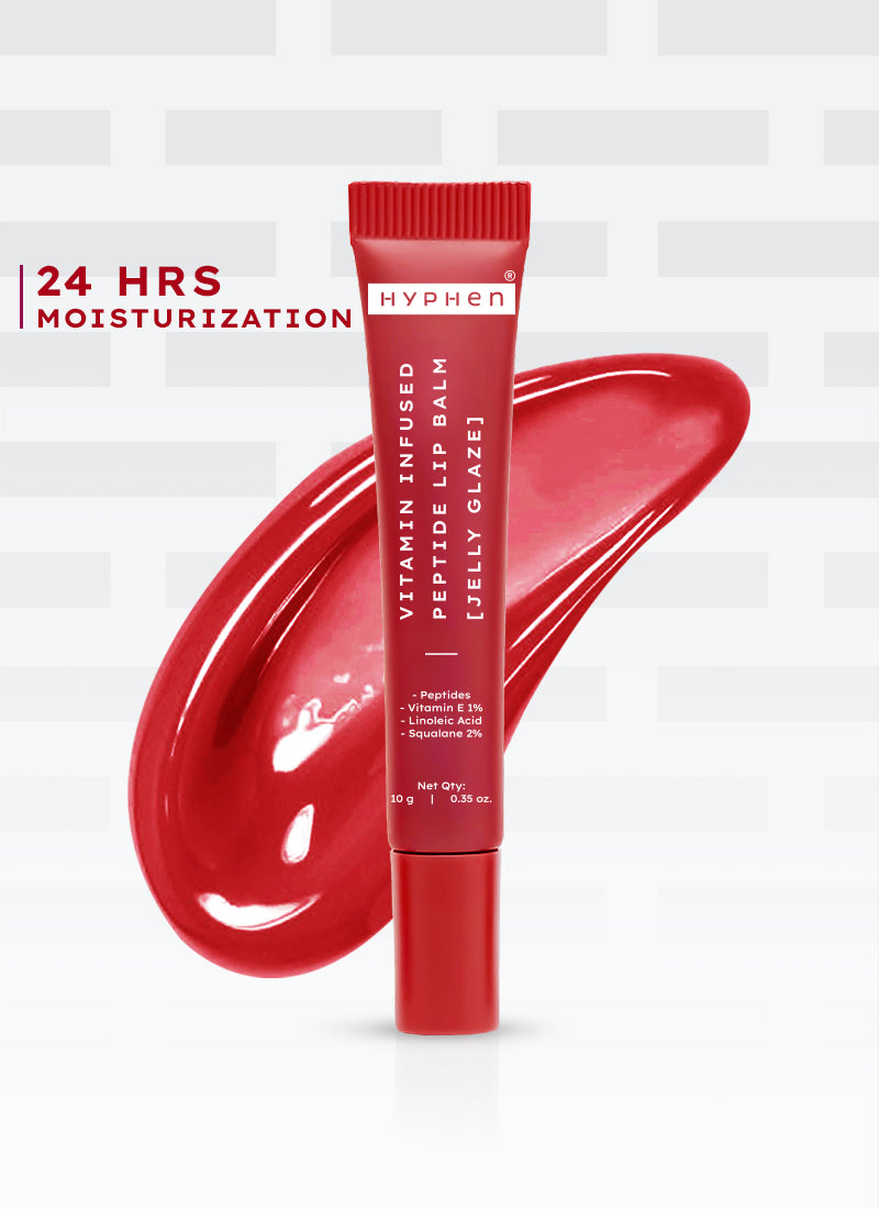 VIP Jelly Glaze Lip Balm, 1% Vit E & Peptides- 10g