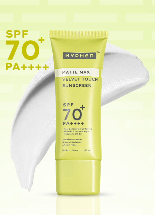 Matte Max Velvet Touch Sunscreen SPF 70+ PA++++