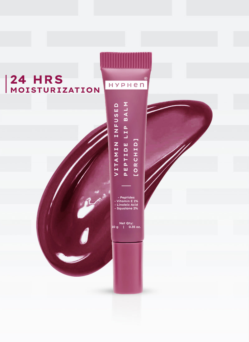 VIP Orchid Lip Balm, 1% Vit E & Peptides- 10g