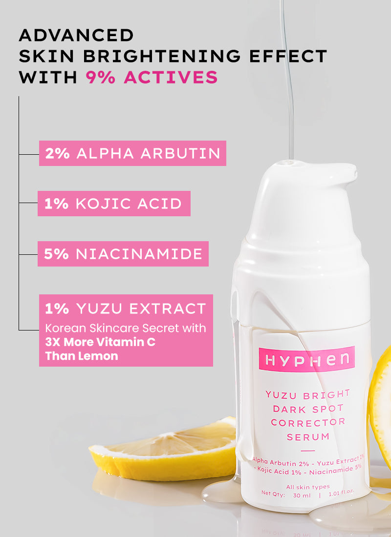 1% YUZU, 2% ALPHA ARBUTIN & 5% NIACINAMIDE DAILY GLOW SERUM