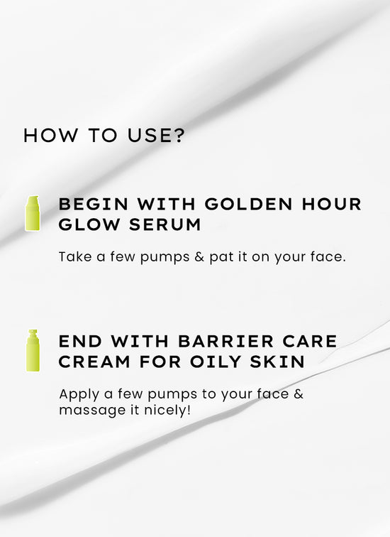 Hyphen Night-care Routine FOR Oily Skin - SET OF 2 - clinical results chart and benefit claims