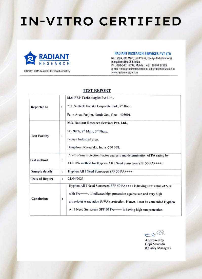 ALL I NEED 2-IN-1 MOISTURIZING SUNSCREEN SPF 50 PA ++++