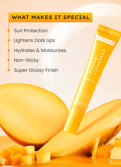 MANGO LIP SCREEN SPF 50 PA++++ WITH 2% KOJIC ACID