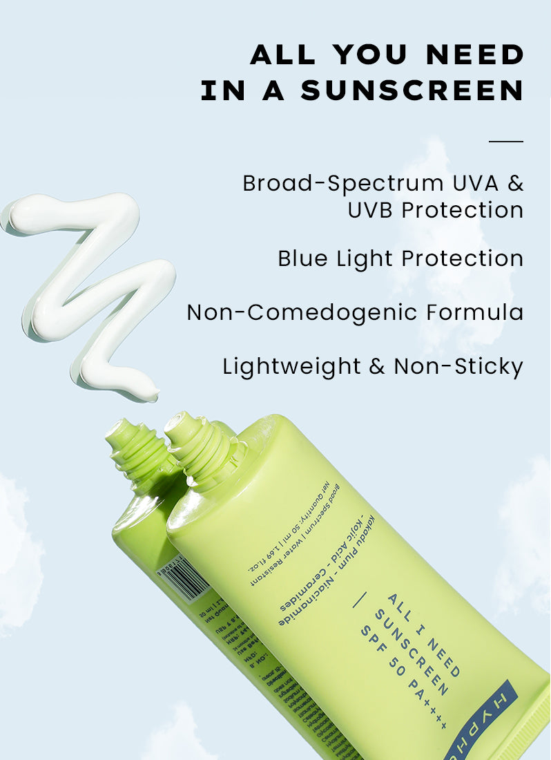 ALL I NEED 2-IN-1 MOISTURIZING SUNSCREEN SPF 50 PA ++++