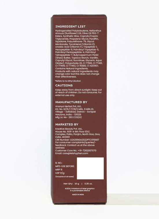 Hyphen VIP Vintage LIP Balm With 1% VIT E, 2% Squalane & Peptides - product detail image 11