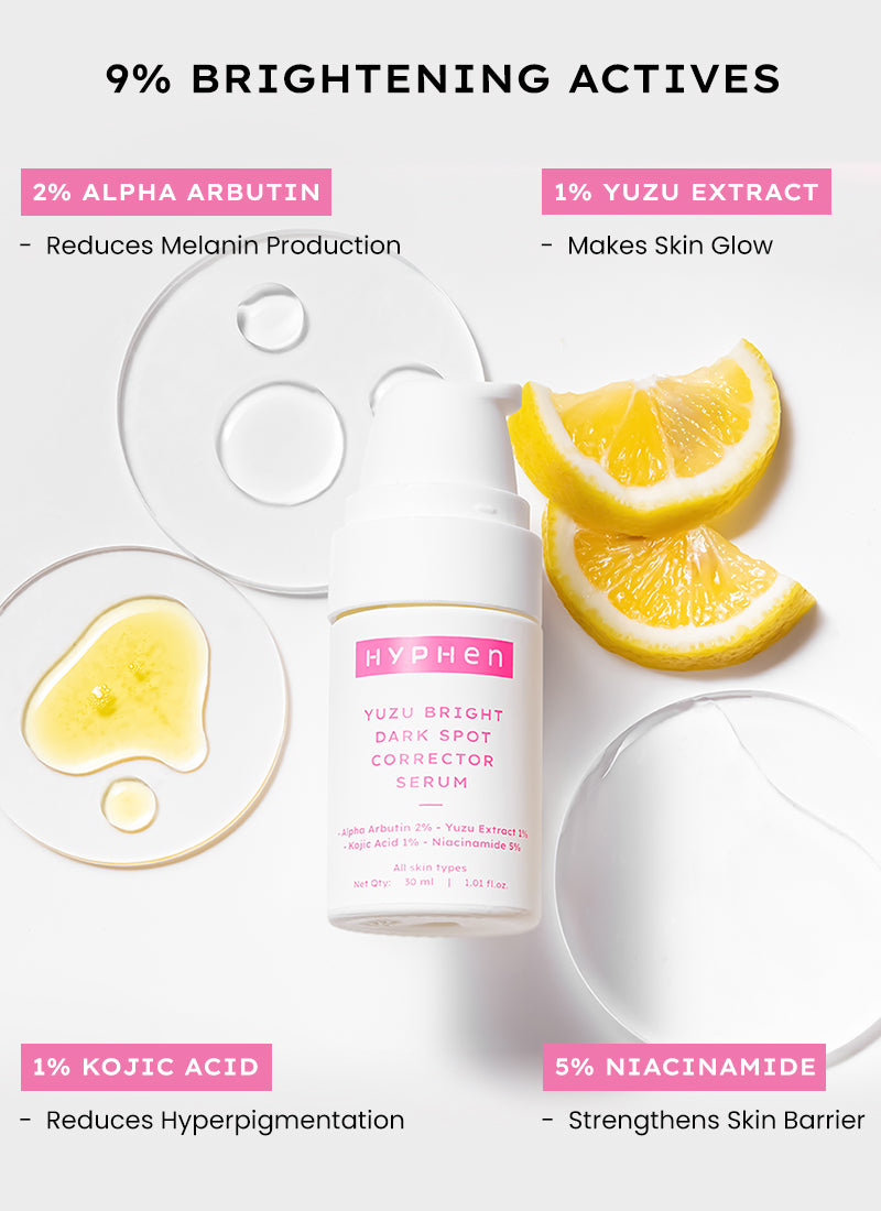 1% YUZU, 2% ALPHA ARBUTIN & 5% NIACINAMIDE DAILY GLOW SERUM