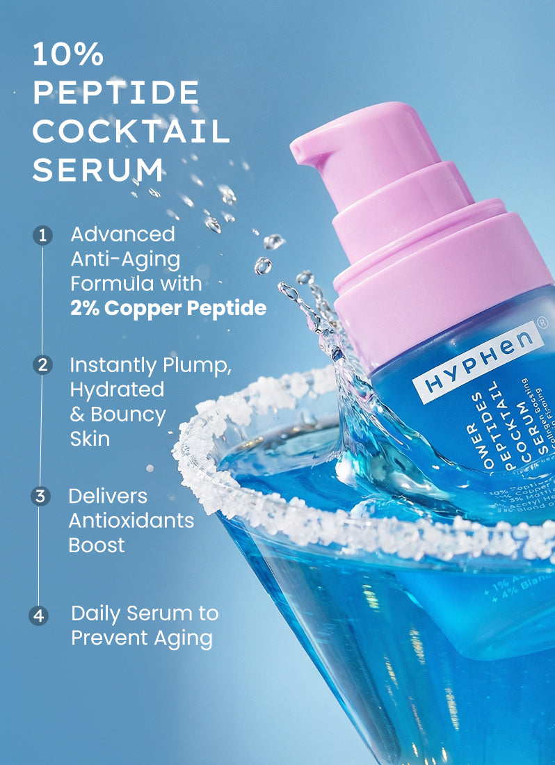 10% Peptide with 2% Copper Peptide Face Serum - 18ml