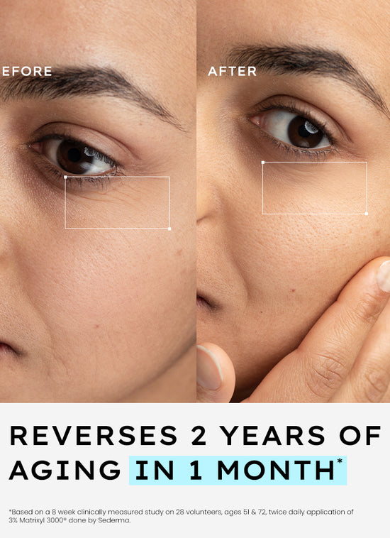 Hyphen 10% Peptide with 2% Copper Peptide Face Serum - texture and finish demo