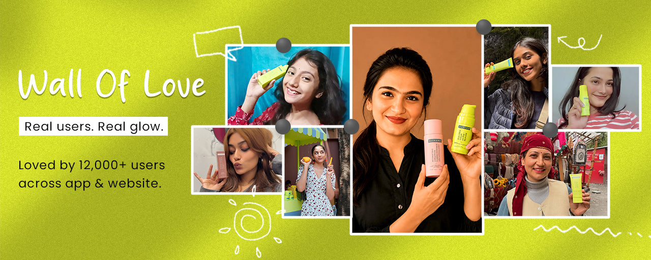 Our skincare product range