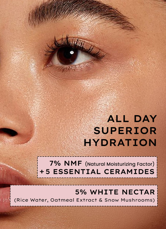 Hyphen Ceramides Milky Toner Essence 100ml - rice water and ceramide ingredient infographic