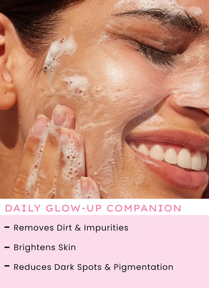 10% FERMENTED RICE WATER BRIGHTENING CLEANSER - 1% VITAMIN C & 0.5% GLYCOLIC ACID (200 ML)