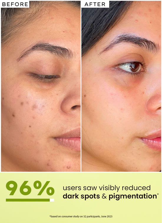 Hyphen Golden Hour Glow Serum 30ml - golden serum texture swatch
