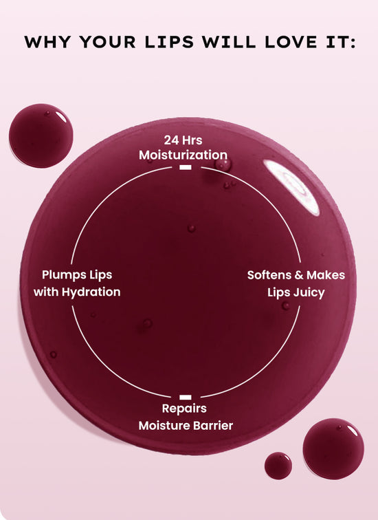 Hyphen VIP Orchid Lip Balm, 1% Vit E & Peptides - how to use directions and skincare routine fit