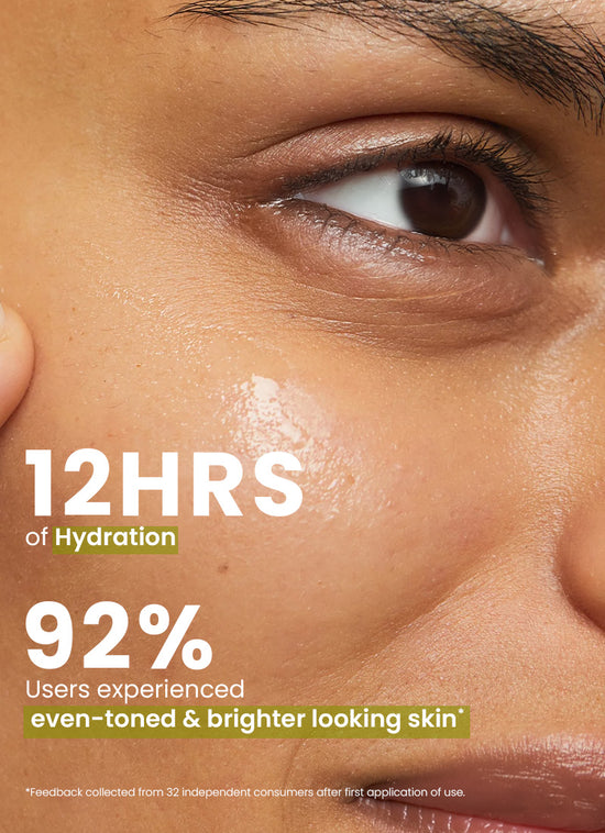 Hyphen Golden Hour Glow Serum 30ml - radiance results before and after