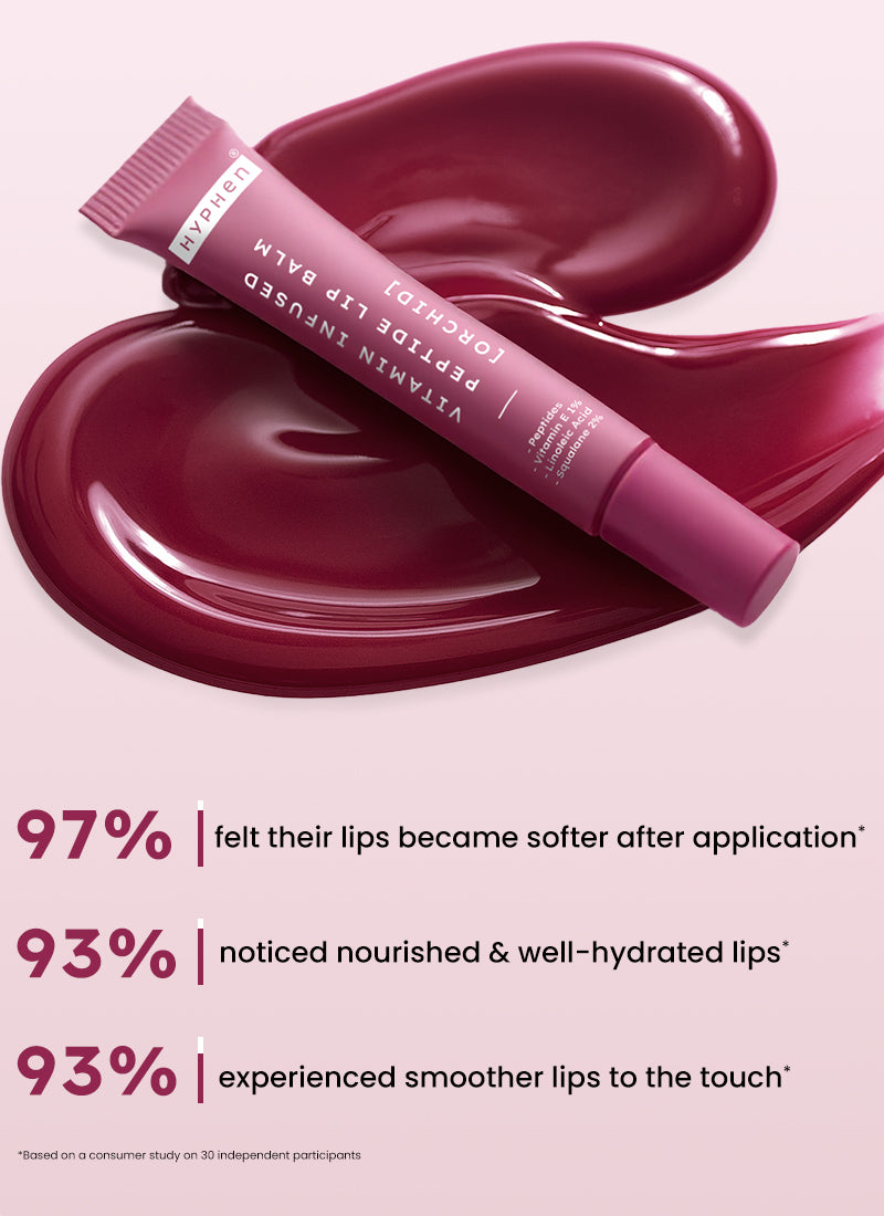 VIP Orchid Lip Balm, 1% Vit E & Peptides- 10g