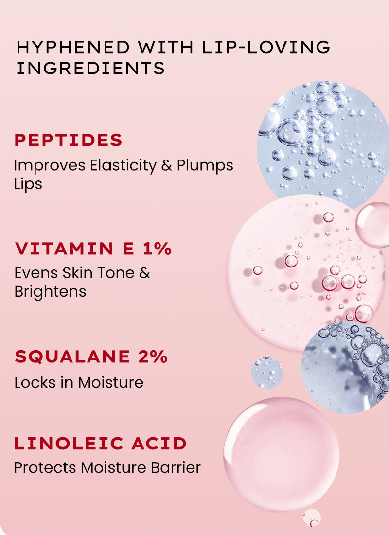 VIP Jelly Glaze Lip Balm, 1% Vit E & Peptides- 10g