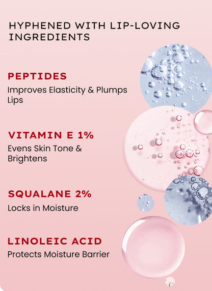 VIP Jelly Glaze Lip Balm, 1% Vit E & Peptides- 10g