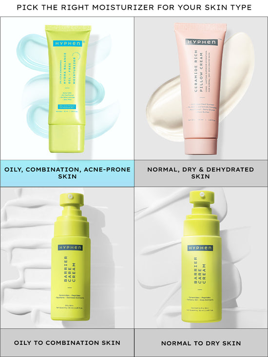 Hyphen 2% Cica Exosomes Oil-Free Moisturizer - model application visual