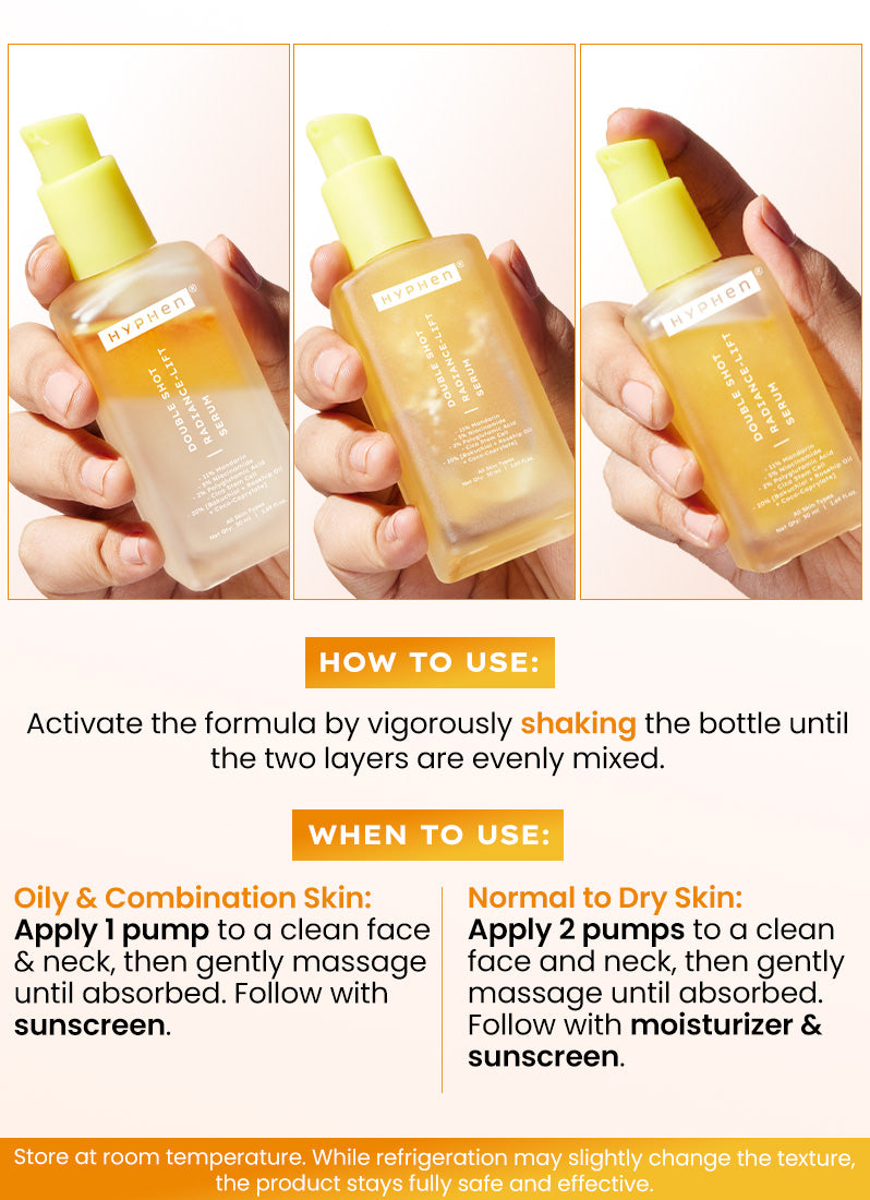 DOUBLE SHOT FACE SERUM - 50ML