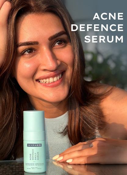 Hyphen Anti Acne Face Serum with 10% Azelaic Acid & 2% Salicylic Acid - back-of-pack ingredients panel