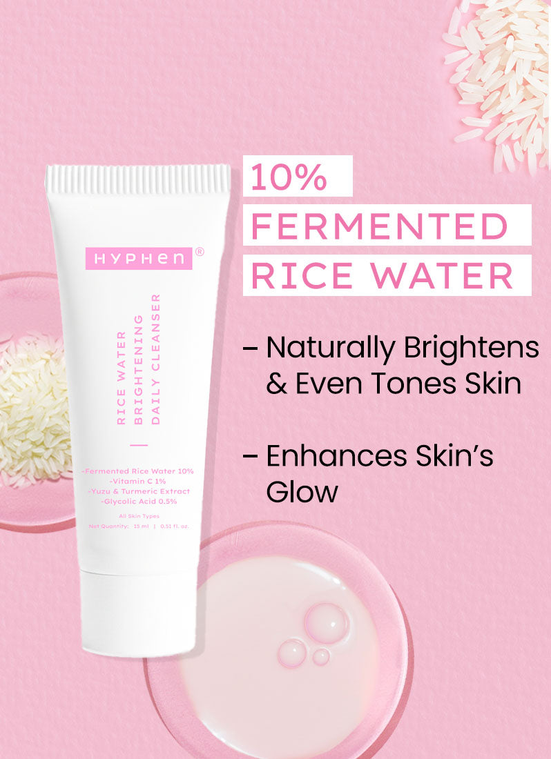 Rice Water Cleanser for Brightening - 15 ml