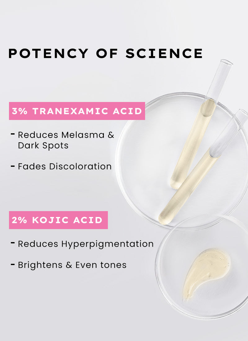 3% TRANEXAMIC ACID & 2% KOJIC ACID ADVANCED GLOW SERUM