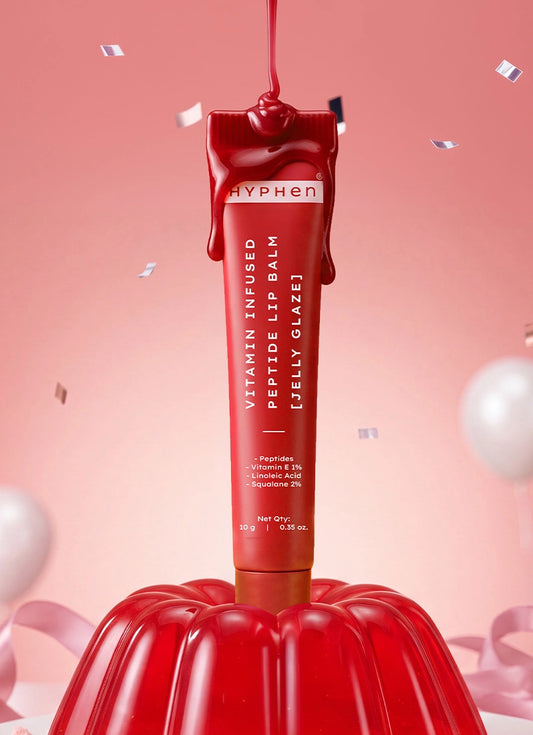 VIP Jelly Glaze Lip Balm, 1% Vit E & Peptides- 10g