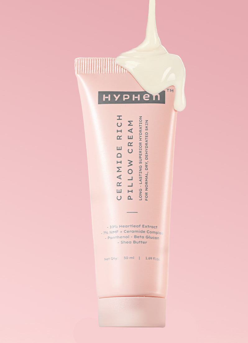 Hyphen 7% Ceramides-NMF Face Moisturizer Rich Pillow Cream - front pack shot